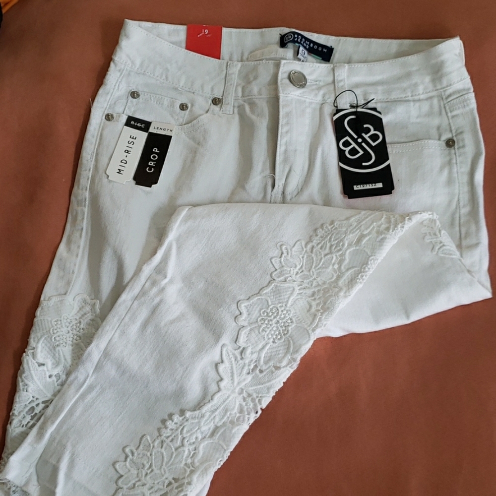 White jeans